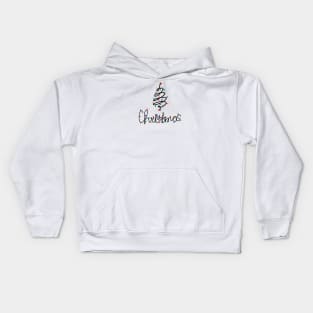 christmas lights Kids Hoodie